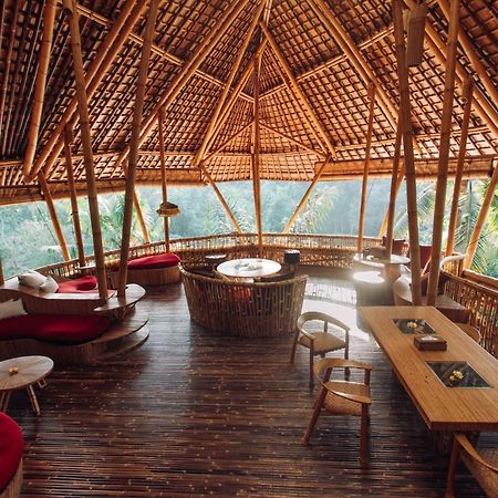 Temple House 3Bds Eco Bamboo House Pool River View Bringkit Dış mekan fotoğraf