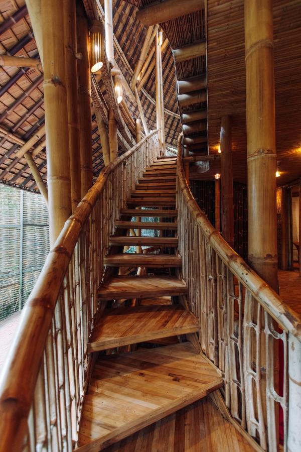 Temple House 3Bds Eco Bamboo House Pool River View Bringkit Dış mekan fotoğraf