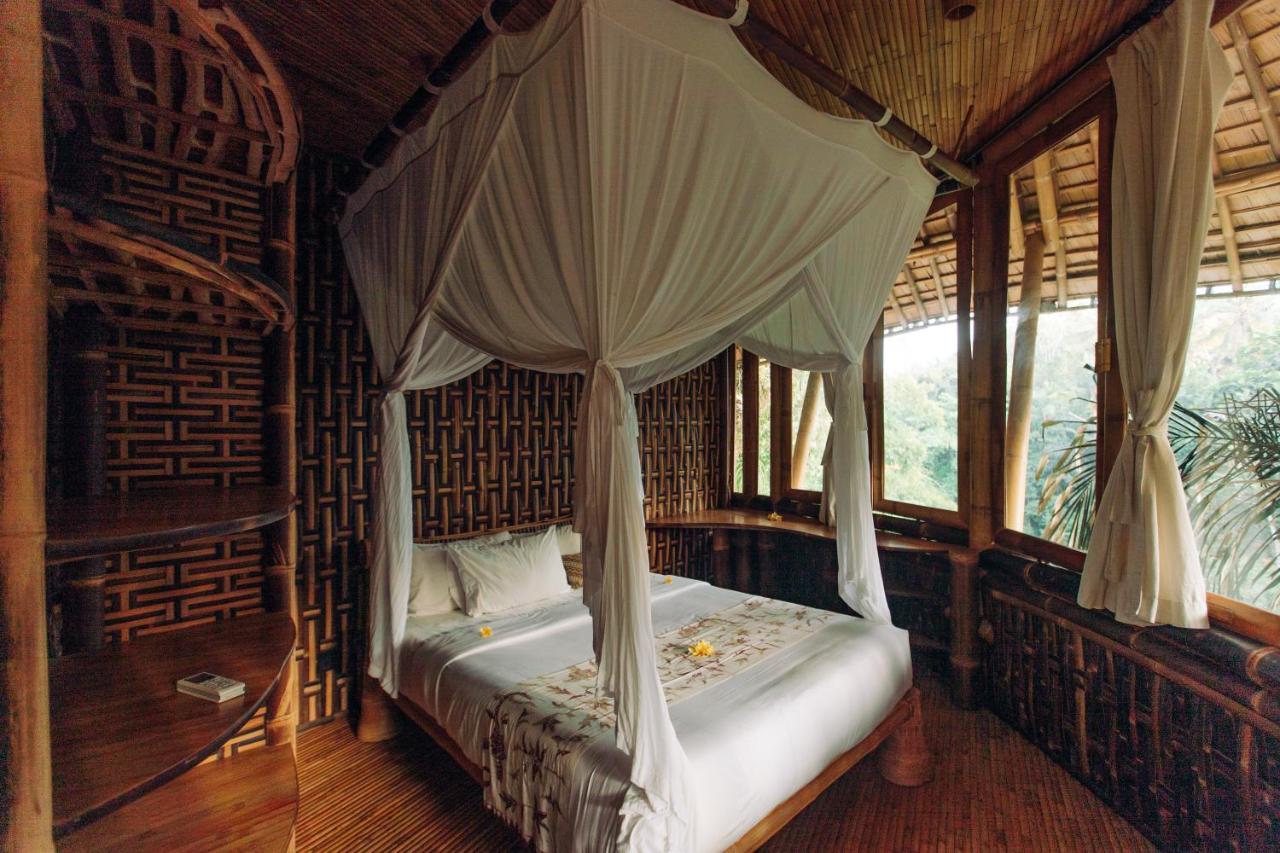 Temple House 3Bds Eco Bamboo House Pool River View Bringkit Dış mekan fotoğraf